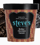 Steve's Ice Cream  Sicilian Chocolate Cannoli 